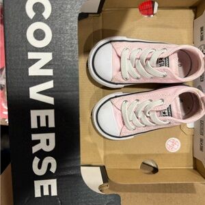 Converse Kids Light Pink Sneakers